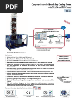 Computer Controlled Bench Top Cooling Tower, With SCADA and PID Control