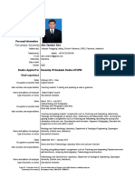 Curriculum Vitae (Alex Candra)