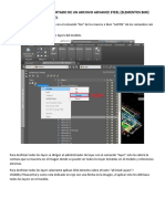 Procedimiento para Exportado de Un Archivo Advance Steel