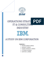 IBM OPS Strategy Report