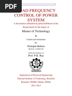 Load Frequency Control of Power System