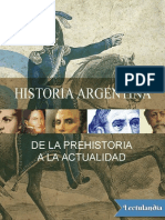 Cristófori Alejandro - Historia Argentina Desde La Prehistoria Hasta La Actualidad PDF