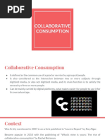 Collaborative Consumption