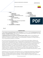 FAO Fisheries & Aquaculture - Visión General de La Legislación Acuícola Nacional - Ecuador