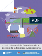 Manual de Organizacion y Gestion de La Empresa Agropecuaria 7deg Ano PDF