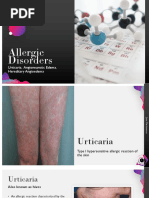 Allergic Disorders: Urticaria, Angioneurotic Edema, Hereditary Angioedema