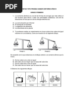 Preguntas Tipo Prueba Saber - Entorno Físico