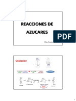 Reacciones de Azucar