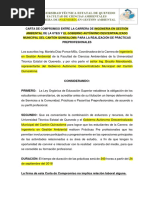 Anexo 3 - Carta de Compromiso Entre La Carrera y La Empresa