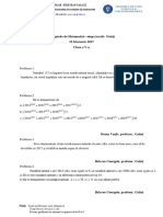 Subiecte Olimpiada 5-8 Matematica