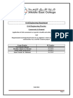 Civil Engineering Department Civil Engineering Practice: 14f12347 14s11683 14f12912 14s11665