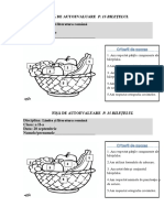 Fise de Autoevaluare ECD