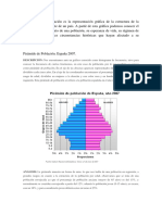 2007 La Pirámide de Población ESPAÑOLA