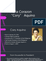 Maria Corazon "Cory" Aquino