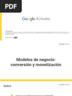 Modelos de Negocio Web - Conversión y Monetización (MOOC) PDF