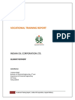 Vocational Training Report: Indian Oil Corporation LTD