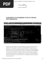 Convierte Tu Raspberry Pi en Tu Propia Wifi Pineapple