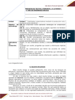 Guia 1 Comprension de Textos Literarios La Leyenda