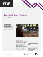 Beaufort Bypass Planning Information Bulletin March 2019