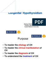 Congenital Hypothyroidism (CH)