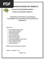 Diagnóstico Situacional Del Sistema de Tratamiento de Aguas Residuales Del Distrito de Huanchaco Final