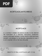 Mortgage - Antichresis: Atty. Reyaine A. Mendoza