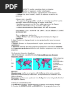 Characteristics of A Globe