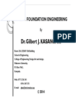 Shallow Foundation Notes