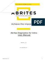 Abrites Diagnostics For Volvo User Manual PDF