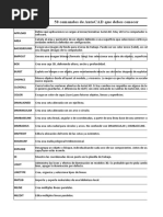 Comandos Autocad