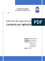 Informe Lixiviación Por Agitación Final