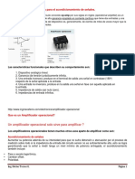 1 Amplificadores Operacionales para El Acondicionamiento de Señales HT