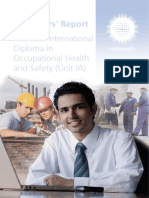 NEBOSH International Diploma in Occupational Health and Safety (Unit IA)