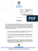 Circular - Proveedores 2018-2021