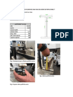 Ensayo de Flexion de Probeta (Perfil de Acero)