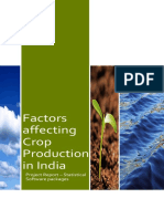 Natural Factors Affecting Crop Production in India Edit