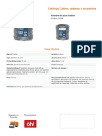 Especificaciones Tecnicas de Señalizacion Vertical