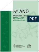 MT - Livro Do Professor - 5 Ano - 3 e 4 Bimestres PDF