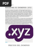 Que Es Un Dominio Xyz