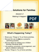 Positive Solutions For Families