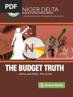 The Budget Truth - Africa and SDGs. The Truth.