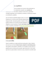 Coordinación y Equilibrio: Colores para Hacer Las Huellas o Pisadas. de Esta Forma, Aprenderán