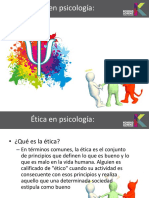 Etica en Psicologia