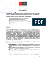 Guía de Aprendizaje #7 Oxigenoterapia y Toma de Muestra GCE UA 2019