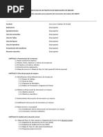 Estructura de Proyecto de Mejora Senati 2019-1