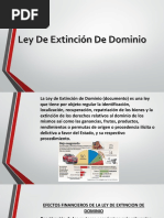 Ley de Extincion de Dominios