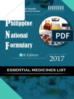 Philippine National Formulary As of February 2019