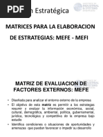 Matriz Mefe Mefi