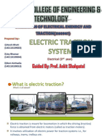 Guided By: Prof. Ankit Shahpatel: Utilization of Electrical Enenrgy and TRACTION (2160907)