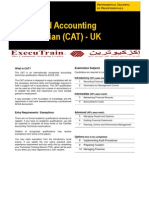 Certified Accounting Technician (CAT) - UK-QA